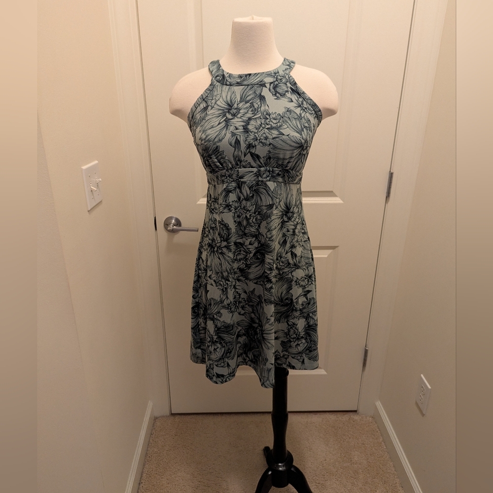 Balance Collection Floral Print Halter Dress Size S